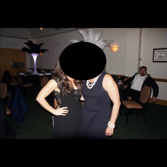 BCBG Lace Inset Dress Size 2 - Picture 6 of 6